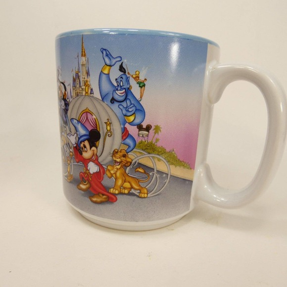 VTG 1996 "Remember the Magic" Walt Disney World 25th Anniversary Mug 12oz UEJYX - Picture 5 of 14